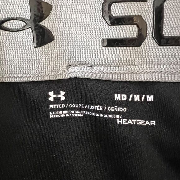 Under Armour Womens Softball Pants HeatGear Athletic Vanish Black Medium - Picture 7 of 13